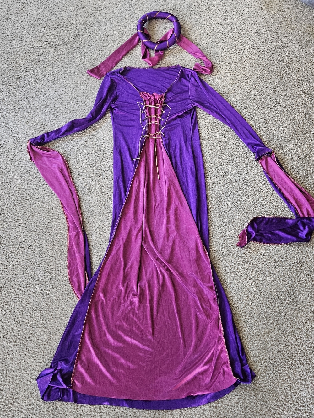 Classic Medieval Renaissance Princess Costume GIRL'S LG Halloween Costume